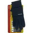 thumbnail image 1 of Head Men's Touchscreen Running Gloves, 1 Pair, Medium (Black), 1 of 3