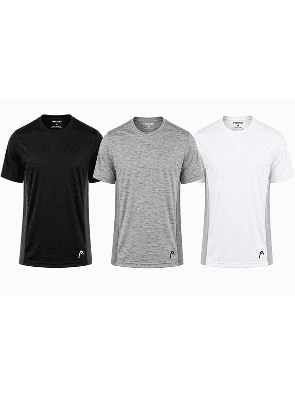 Mens 3Pk Performance Air-Vent Packaged Crew Undershirts, Bhw, M