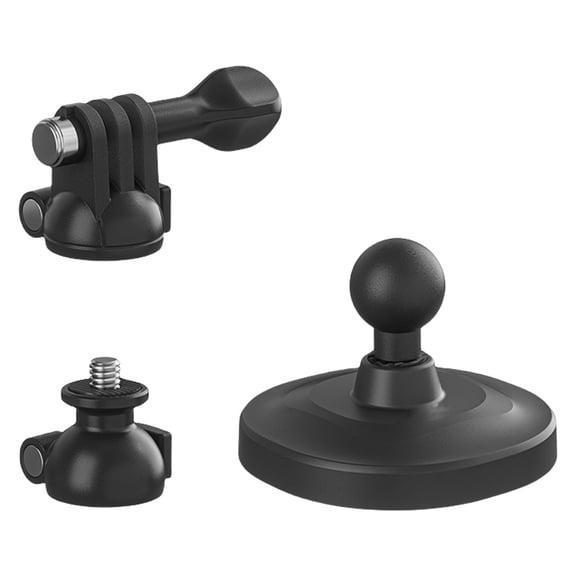 Head Mount 360 degre Adjustable Rotation For Cameras Outdoor Sports Photography Double Mounting Point