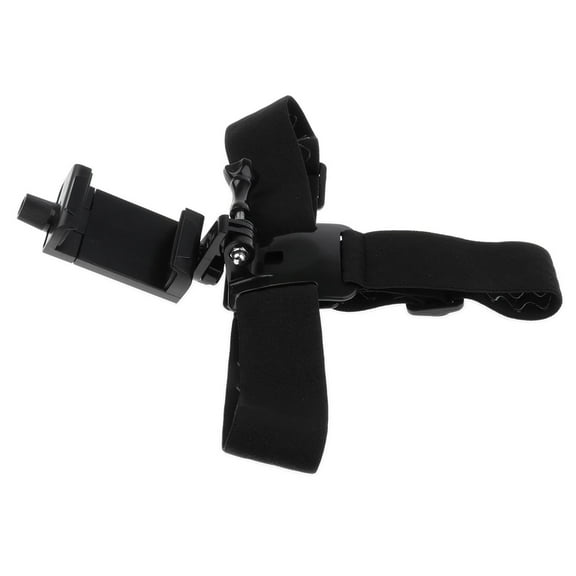 Head-Mounted Holder,First-Person View Video Outdoor Live Bracket with Clip for Phones/Action