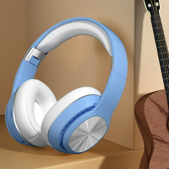 Head Mounted Wired And Wireless Double Mode Foldable Soft Headband Low Latency High Battery 5.3 Sports Gaming Bluetooth Headphones Earphones