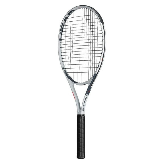 Head Mx Cyber Elite Tennis Racquet, Black & Grey (Strung) Grip Size - 43/8 Inches | String Pattern - 16/19