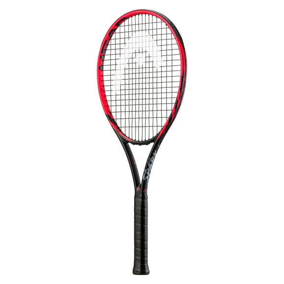 Head Mx Spark Tour Tennis Racquet, Colour Red & Black (Strung) For Intermediate | Grip Size - 43/8 Inches | String Pattern - 16
