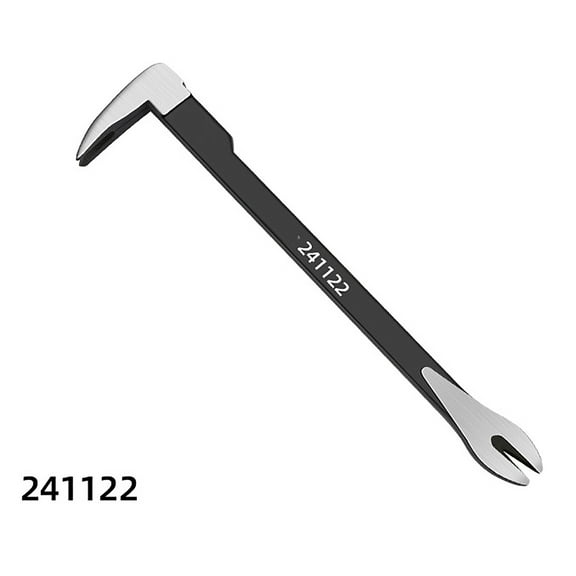 Head Nail Extractor and Flat Pry Bar Tool for Construction and Demolition Projects