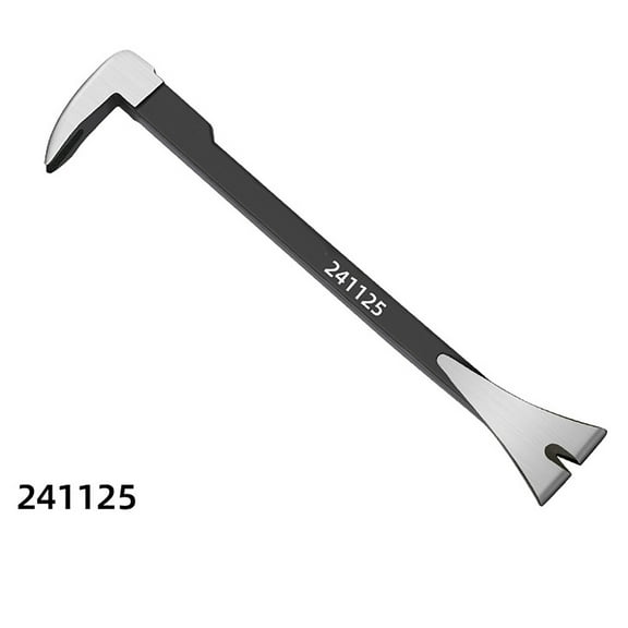 Head Nail Extractor and Flat Pry Bar Tool for Construction and Demolition Projects