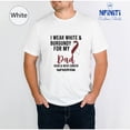 thumbnail image 1 of Head & Neck Cancer Awareness T-shirt: Burgundy Ribbon Support Tee All Size S-5Xl, 1 of 4