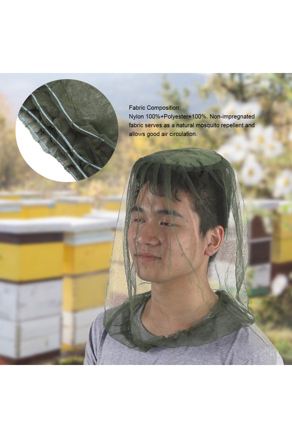 Head Net Hat, Sun Protection Bug , Ideal for Outdoors