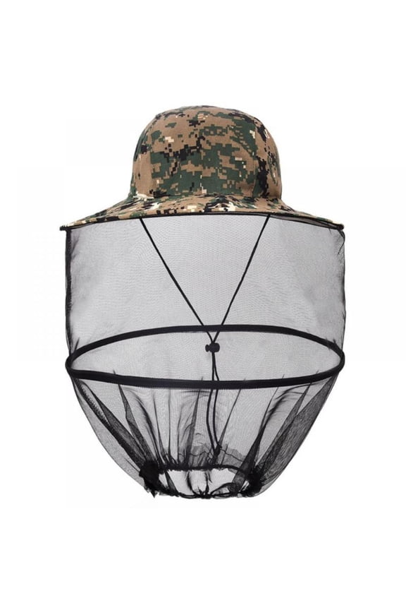Head Net Hat with Hidden Mesh,Outdoor Fishing Hat Sun Hat for Outdoor Lover Fishing Gardening Men