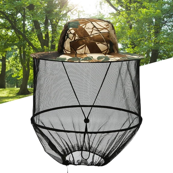 Head Net Mesh Bee Keeper Hats Beekeeper Protective Hat Bucket For Fishing