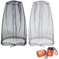 thumbnail image 1 of Head Net Mesh, Face Neck Netting From Insect Bug Bee Mosquito Gnats for Any Outdoor LoverGrey + Black, 1 of 8
