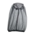 thumbnail image 1 of Head Net Mesh Face Neck Netting Hood Screen Net with Extra Fine Holes Fishing Cap Protector for Hiking Gardening Climbing Adventure Gray, 1 of 8
