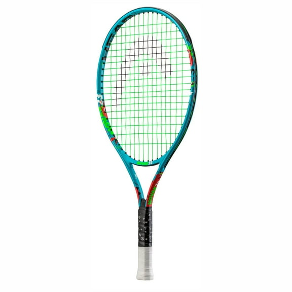 Head Novak 23 Junior Tennis Racquet, Colour Green | Grip Size - G3 | String Pattern-16/18 | Head Size-630 Cm / 98 In