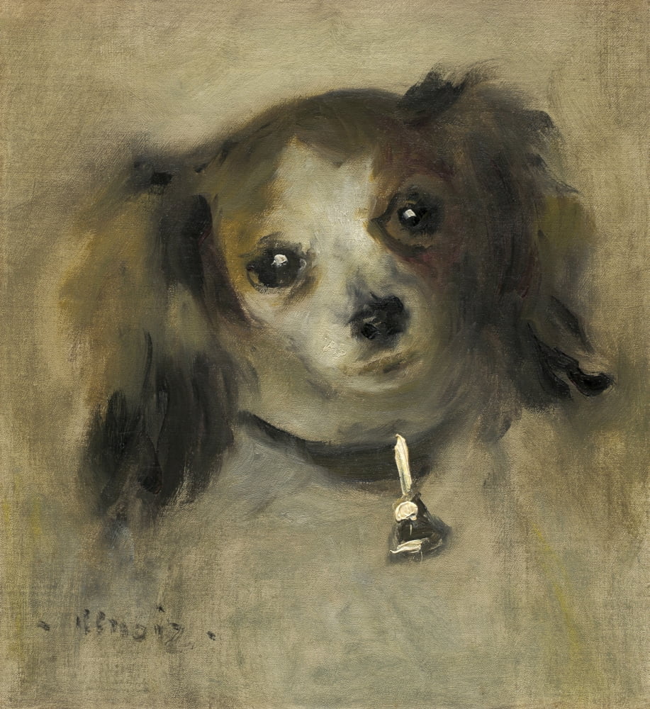 Head Of A Dog Canvas Art - (24 x 36)