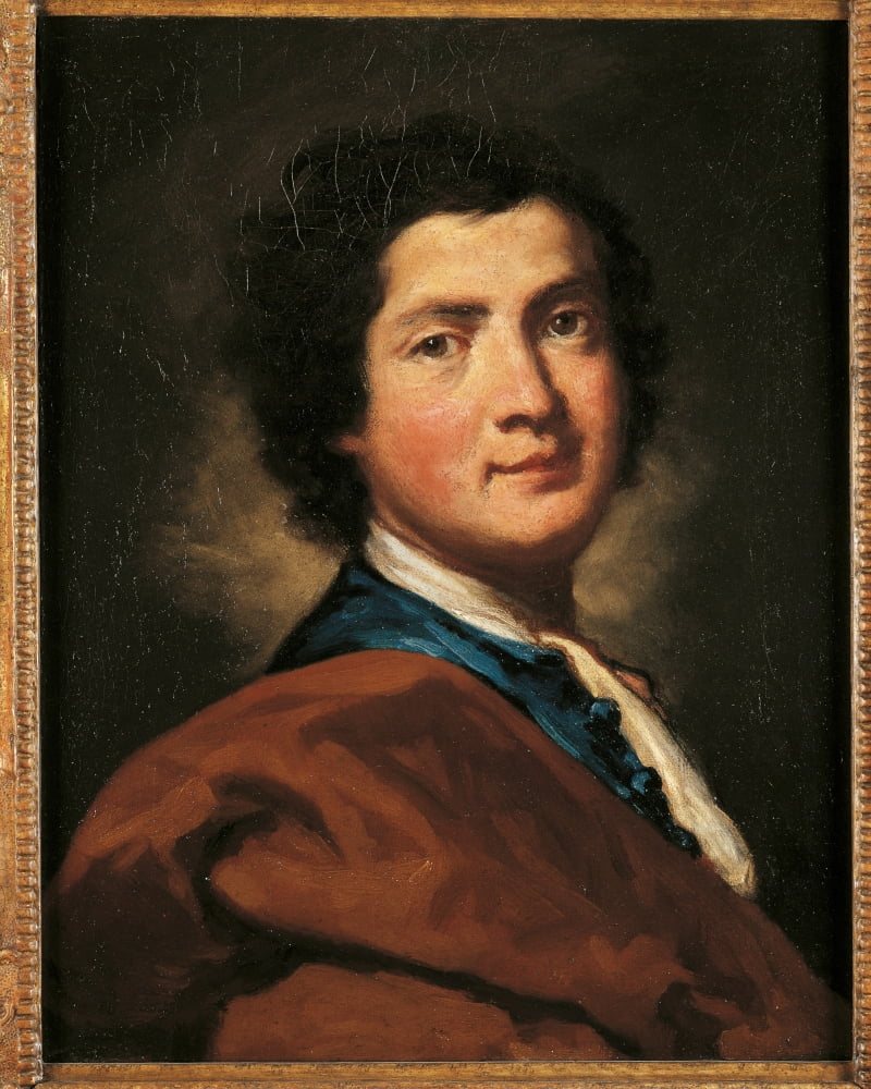 Head Of A Young Man Canvas Art - (24 x 36)