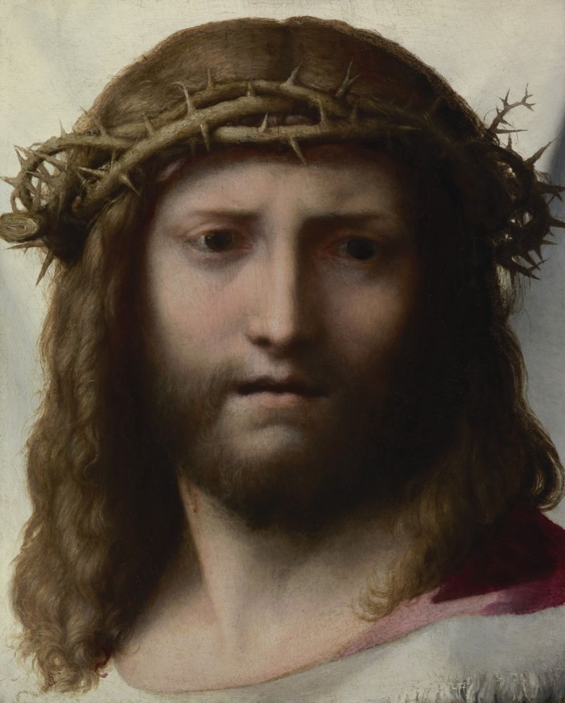 Head Of Christ Canvas Art - (18 x 24)