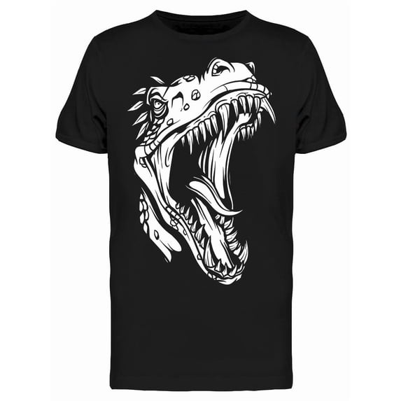 Head Of Dinosaur Art Tee Men's -Image by Shutterstock