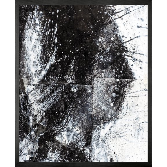 Head Of George 2 Framed Printed canvas