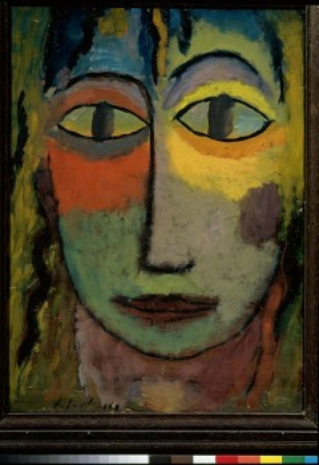 Head Of Medusa by Alexej von Jawlensky 1923 1867-1941 France Lyon Musee des Beaux-Arts Canvas Art - Alexej von Jawlensky (18 x 24)