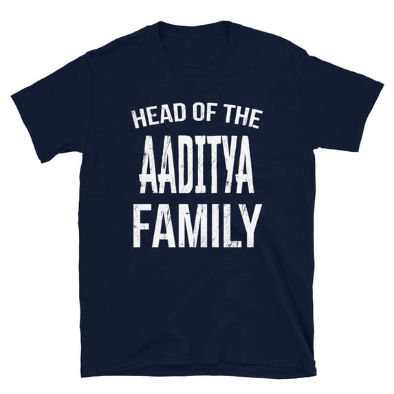 Head Of The Aaditya Family Reunion (Navy, XL)