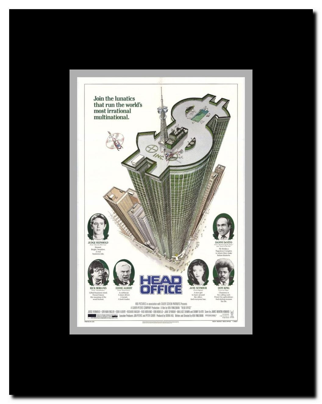 Head Office Framed Movie Poster
