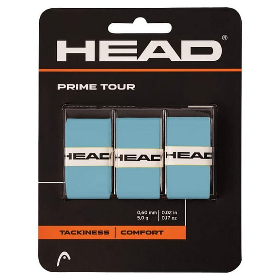 HEAD Prime Tour Overgrip - 3 Pack (Blue)