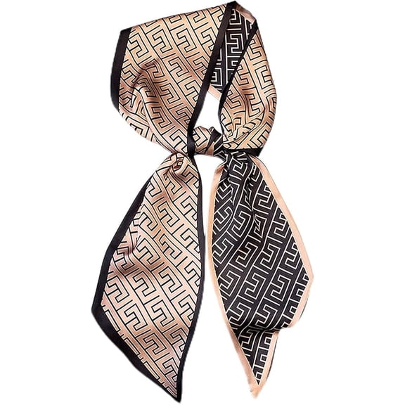 Head Scarf Hair Neck Scarves For Women Purse Bag Scarfs For Handbags Silky Long Thin Satin Headscarf Fashion