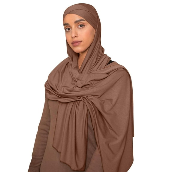 Head Scarf Solid Color Long Scarf Wrap Scarves Cotton Scarf For Women Fashion