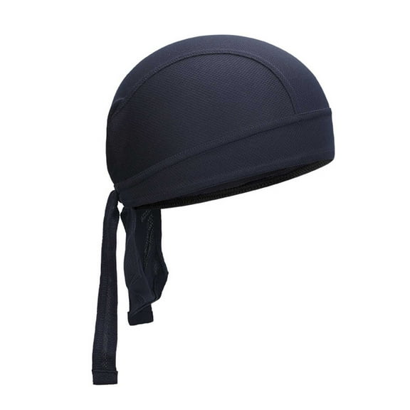 Head Scarf, Yigetop Base Cap Summer 50   Cap inner Cap Breathable and Quick Drying Headwear Cap Outdoor Sport for Both Womens Bandana Dark Blue A