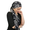 thumbnail image 1 of Head Scarf for Women Cancer Headwear Chemo Scarves Headscarves Headcovers 15 X 60 (Silhouette), 1 of 1