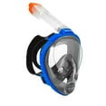 thumbnail image 1 of Head Sea Vu Dry Full Face Anti Fog XS Kids Adult Snorkel Scuba Swim Mask, Blue, 1 of 2