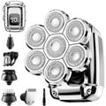 OTY Flex Shape Head Shaver for Men, 5-in-1 Grooming Kit + FREE Mini Shaver