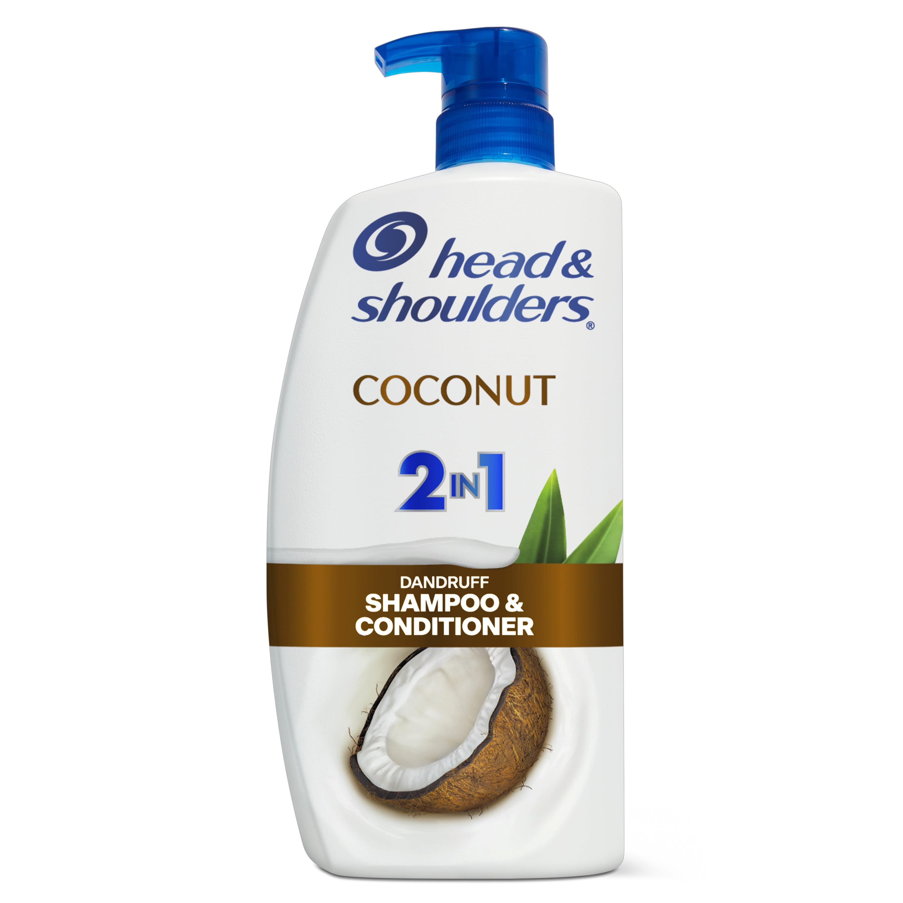 Head & Shoulders 2 in 1 Dandruff Shampoo and Conditioner, Coconut, 28.2