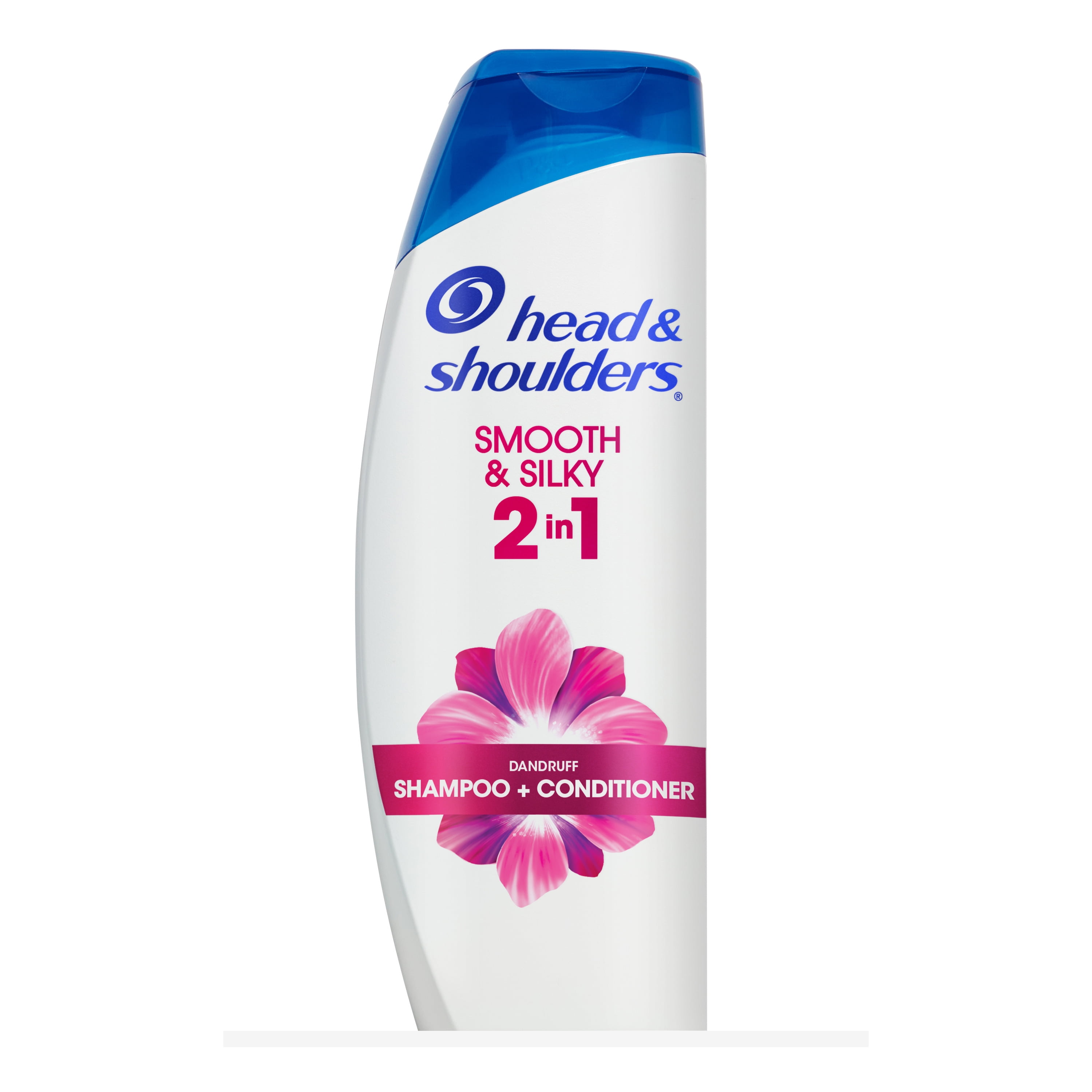 Head & Shoulders 2 in 1 Shampoo, Smooth and Silky, 12.8 fl oz