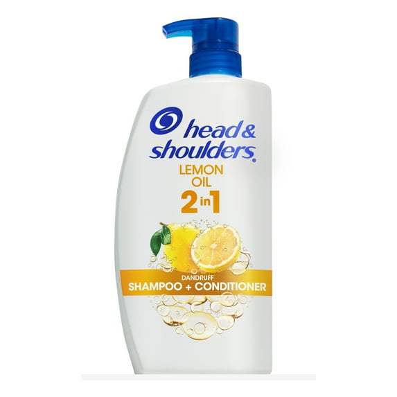 Head & Shoulders Anti Dandruff 2in1 Shampoo and Conditioner with Lemon Oil, 32.1oz