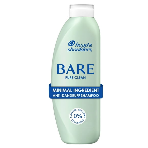 Head & Shoulders Bare Pure Clean Dandruff Shampoo, Anti-Dandruff, 13.5 fl oz