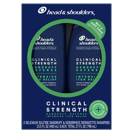 Head & Shoulders CLINICAL STRENGTH Shampoo Itchy Scalp Care Anti-Dandruff