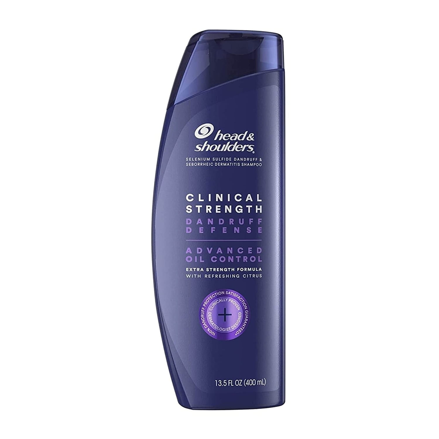 Head Shoulders Clinical Strength Anti Dandruff Shampoo for Advanced Oil Control 13.5 fl oz
