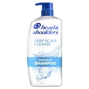 Head & Shoulders Dandruff Shampoo, Anti-Dandruff Treatment, Deep Scalp Cleanse for Daily Use, Paraben Free, 28.2 oz