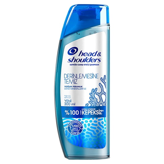 Head & Shoulders Deep Clean Shampoo Scalp Detox 300ml