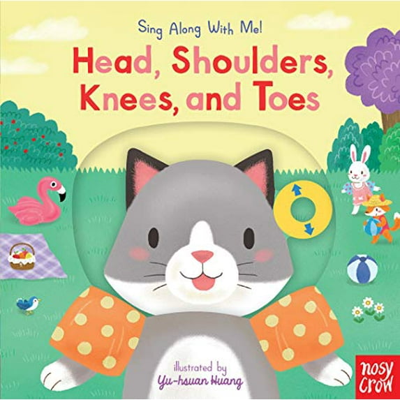 Pre-Owned Head, Shoulders, Knees, and Toes: (A Classic Nursery Rhyme Board Book with Interactive Sliders and Qr Code for Instrumental and Vocal Versions - For B (Board book) 1536217166 9781536217162