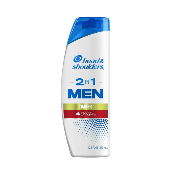 Head and Shoulders Mens 2in1 Dandruff Shampoo and Conditioner, Plus Old Spice Timber, 12.5 oz