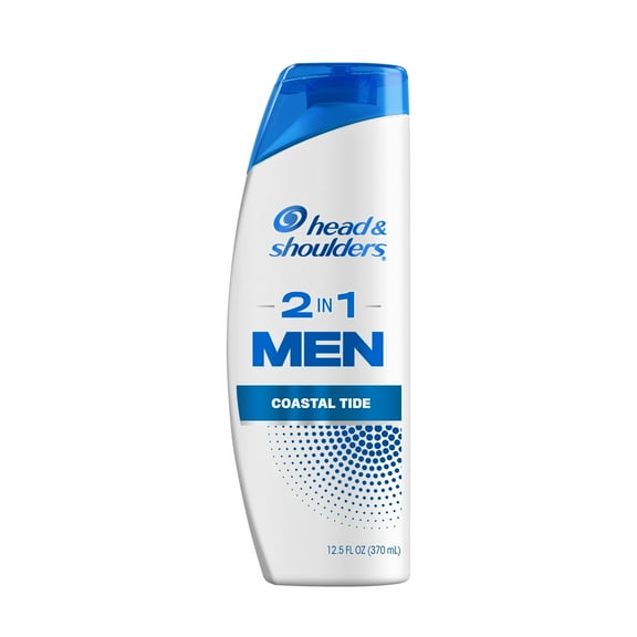 Head and Shoulders 2 in 1 Dandruff Shampoo and Conditioner for Men, Coastal Tide, 12.5 fl oz