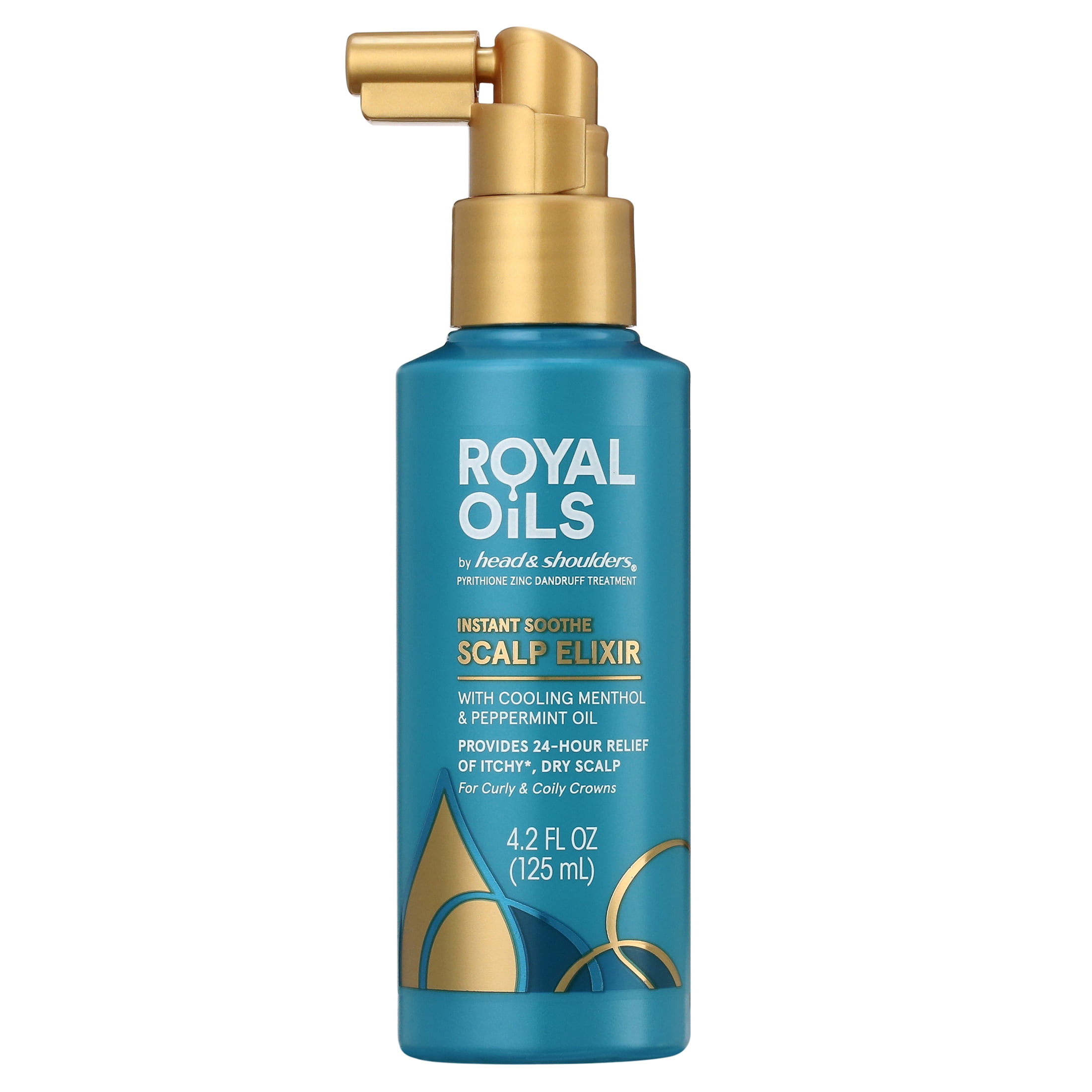 Head & Shoulders Royal Oils Instant Soothe Scalp Elixir Treatment, 4.2