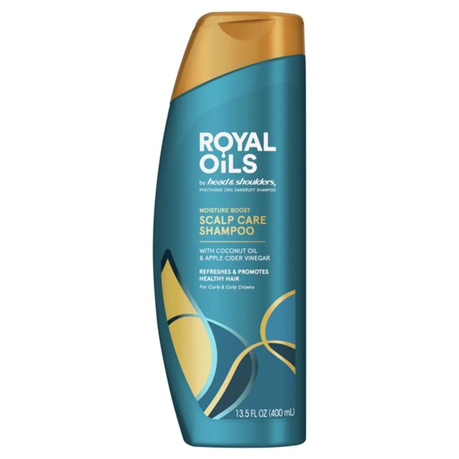 Head & Shoulders Royal Oils Moisturizing Scalp Care Daily Shampoo with Coconut Oil, 13.5 fl oz - image 1 of 9