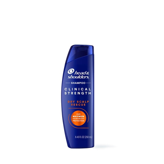 Head and Shoulders Clinical Strength Dry Scalp Rescue Shampoo, for Stubborn Dandruff, 8.45 fl oz
