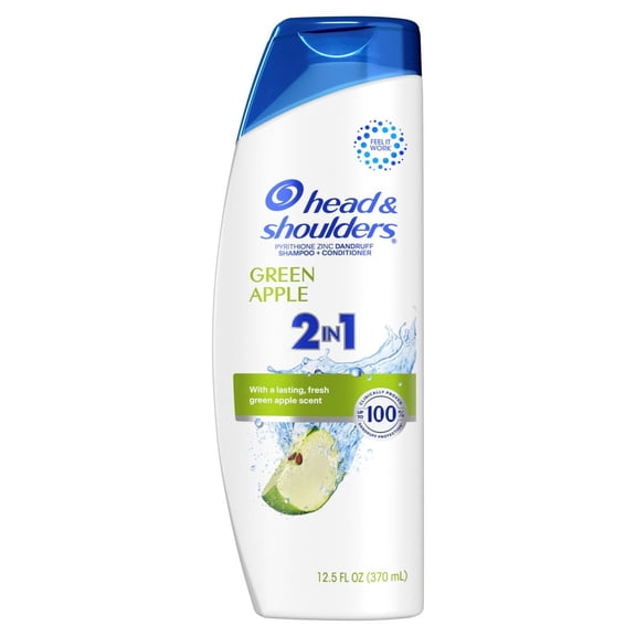 Head & Shoulders Shampoo Green Apple 2-In-1 12.5oz