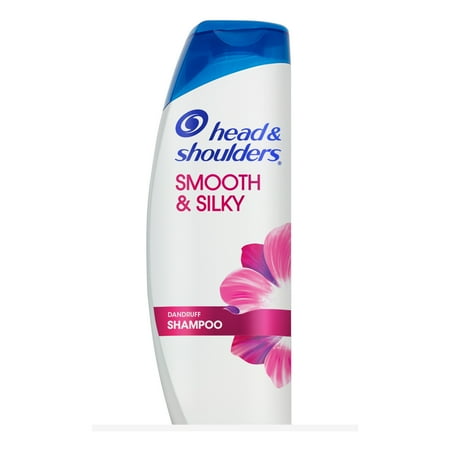 Head & Shoulders Smooth and Silky Paraben Free Dandruff Shampoo, 12.8 fl oz