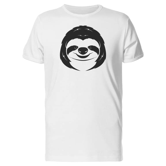 Head Sketch Of Sloth T-Shirt Men -Image by Shutterstock, Male Small