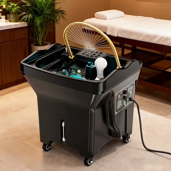 KILELI 60L Water Storage Tank Water Cycle Adaptive Living Shampoo Basin with Accessories Included