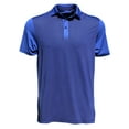 thumbnail image 1 of Head Sportswear Men's 2-Tone Dot Print Polo Shirt, Small Evening Blue/Galaxy -, 1 of 2